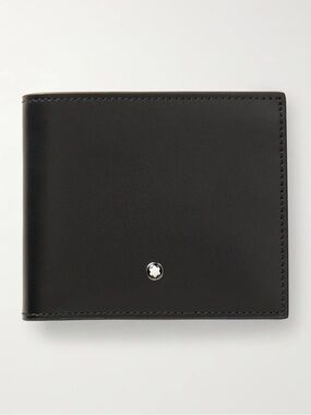 BNIB Montblanc Meisterstück Black Leather 6cc Bi-Fold Wallet